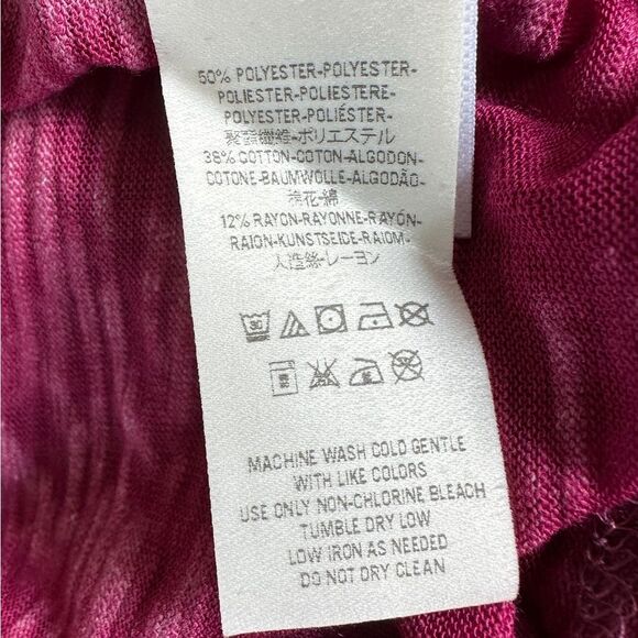 NWT Free People Brisbane Lightweight Racerback Mock Neck Tank Top Fuchsia XS - Picture 15 of 16